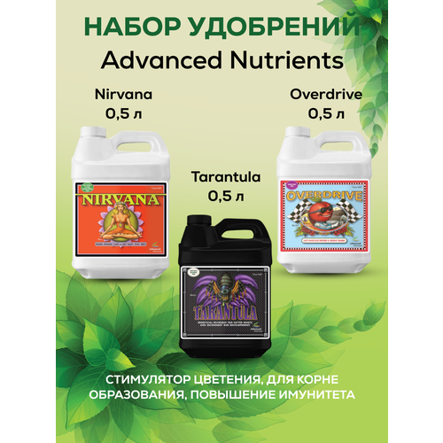   Advanced Nutrients: Overdrive+Nirvana+Tarantula /    , , ,  9230