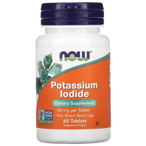  NOW Potassium Iodide, 50 , 30 , 60 . 1030