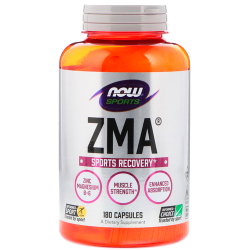 NOW ZMA 800 mg, 180 . 4656