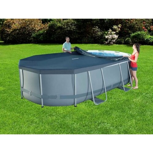     Power Steel Oval Pools 427250100  Bestway 58425 2500