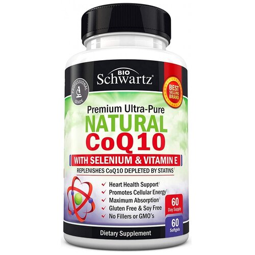  BioSchwartz Natural CoQ10, 60 . 1700