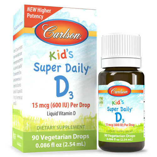  Carlson Labs Baby's Super Daily D3 ., 50 , 2.5 , 400 , 90 . 1723