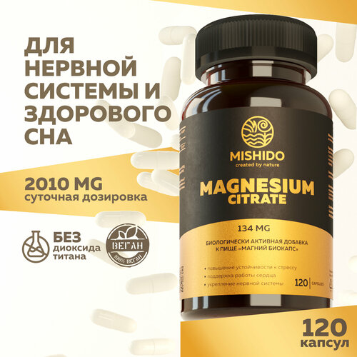  ,  MISHIDO Magnesium Biocaps 120   322