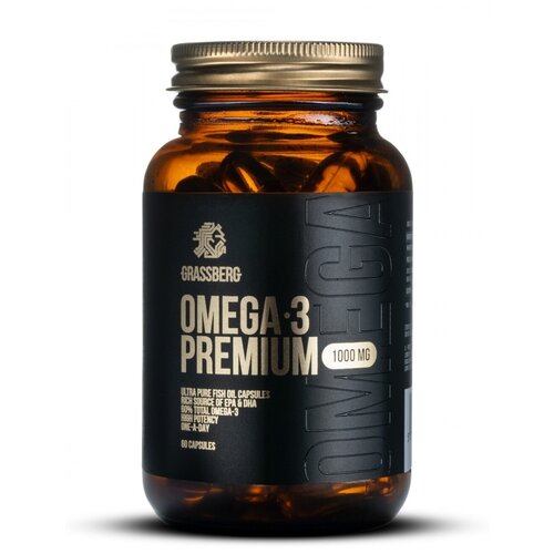 Grassberg Omega 3 Premium ., 1000 , 225 , 60 . 2240