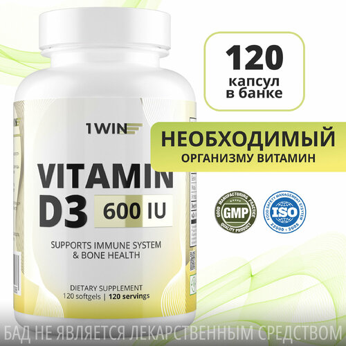 1WIN  3, , D3 600 ME Vitamin D 3  3 , 120   ,  , , ,    303 