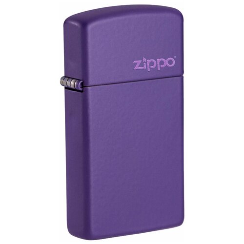    ZIPPO Slim 1637ZL ZIPPO Logo   Purple Matte, ,    6240 