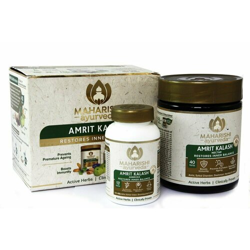  +      (AMRIT KALASH Maharishi Ayurveda)     , 60 . + 600 . 6494