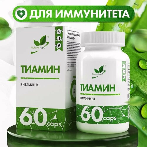  Vitamin B1 60 . NaturalSupp 460