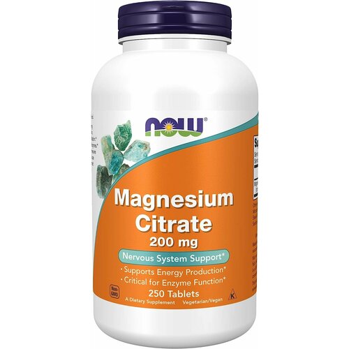 NOW Magnesium Citrate 200  250  /    200  250  4489