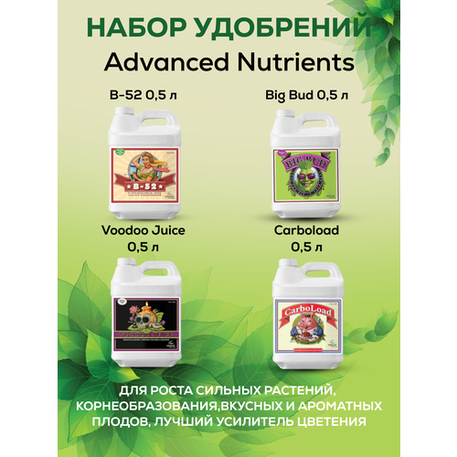   Advanced Nutrients: Voodoo Juice+Big Bud+B-52+CarboLoad /     , ,    12340 