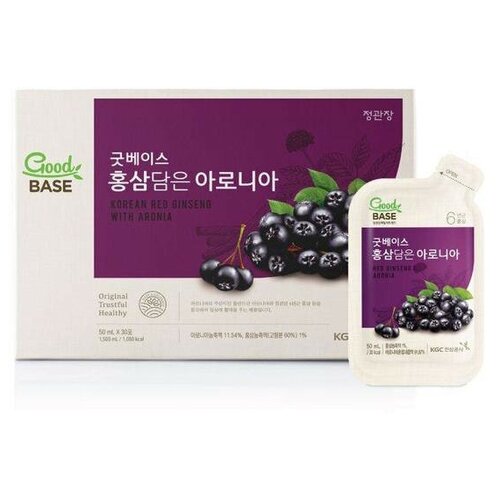           Cheong Kwan Jang Aronia Korean Red Ginseng Health Drink Pouch 11000