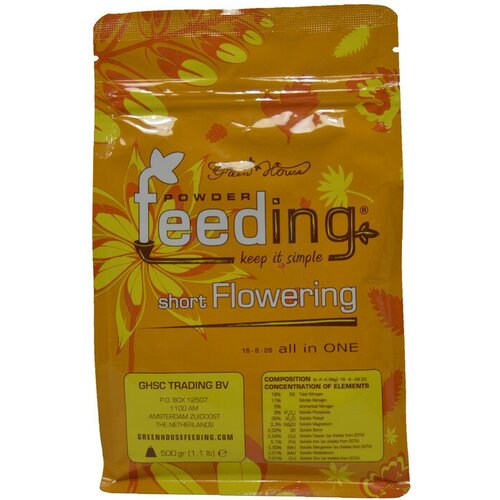    Powder Feeding Short Flowering 500 ,     (), ,    2490 