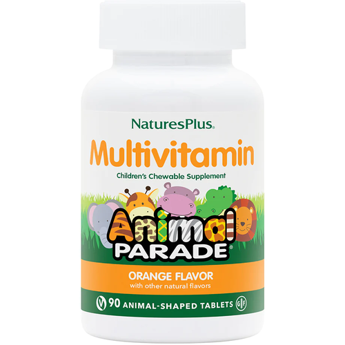 NaturesPlus Source of Life Animal Parade Children's Chewable Multi-Vitamin & Mineral Supplement  90     1750