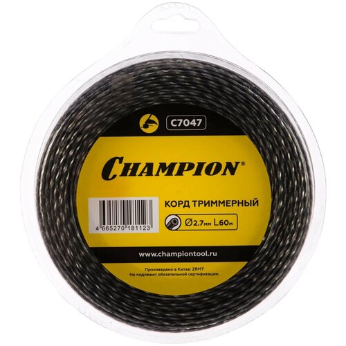   Tri-twist,    (2.7 ; 60 ) Champion C7047 4856