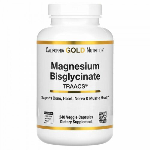 California Gold Nutrition Magnesium Bisglycinate . 4500