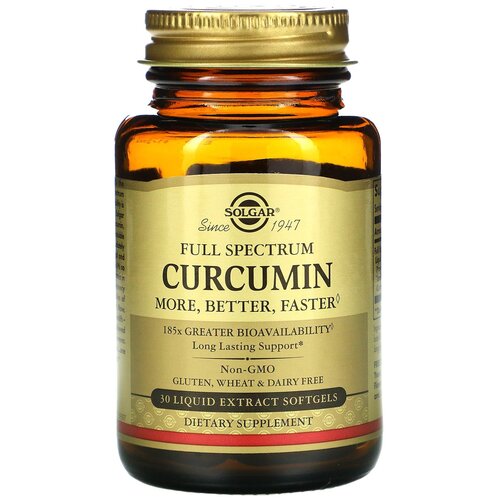 Solgar Full Spectrum Curcumin ., 190 , 30 . 3999