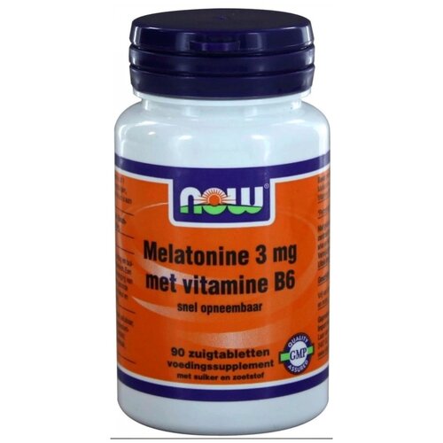  NOW Melatonin 3  + B6, 90 ., ,    1200 