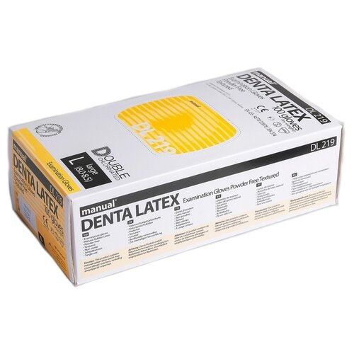   Manual Denta Latex DL219, 50 , : L, :  1399