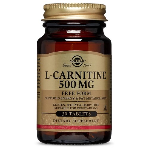 Solgar L-Carnitine ., 500 , 150 , 130 , 30 . 2171