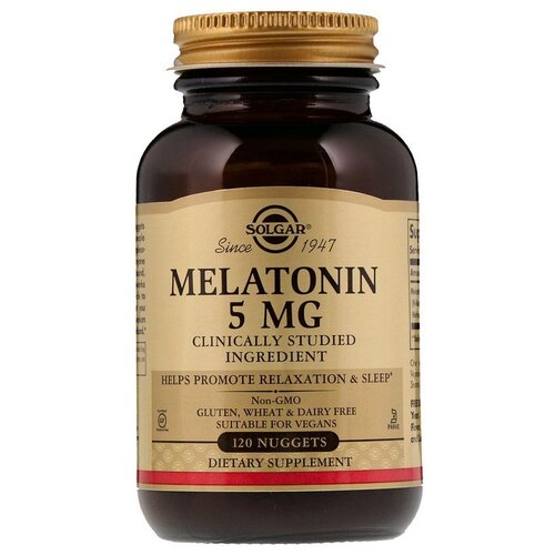  SOLGAR Melatonin 5 , 5 , 120 . 2725