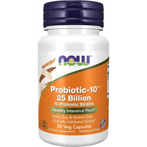 NOW Probiotic-10 25 Billion 50  /  -10 25  50  3300