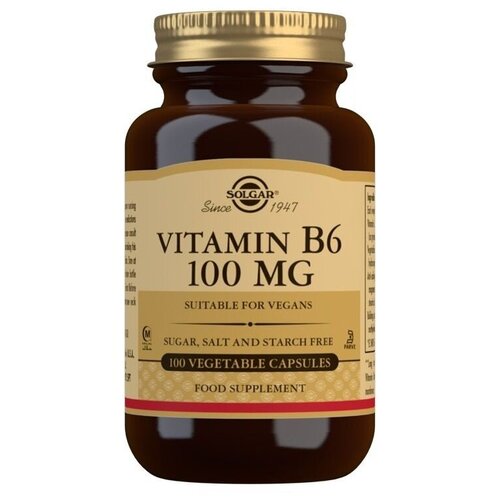 Solgar Vitamin B-6 Piridoxine HCI 100  ( -6 ) 100   (Solgar) 1889