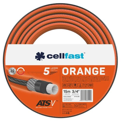   ORANGE 3/4' 15  Cellfast 4887