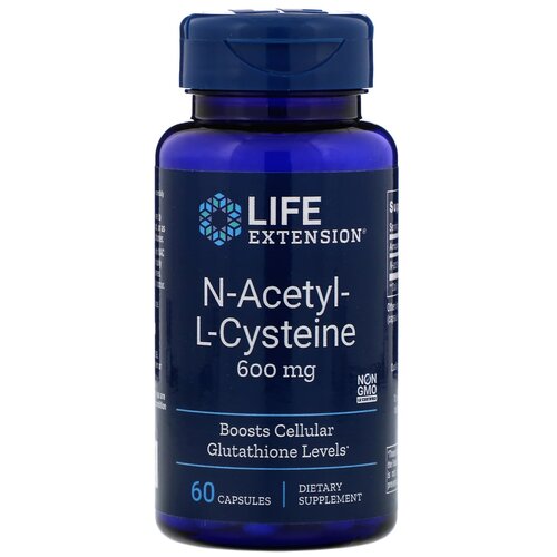  Life Extension N-Acetyl-L-Cysteine, 80 , 600 , 60 . 1580