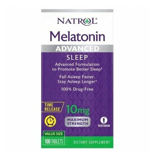  Natrol Melatonin Advanced Sleep Time Release, 10 , 100 . 3000