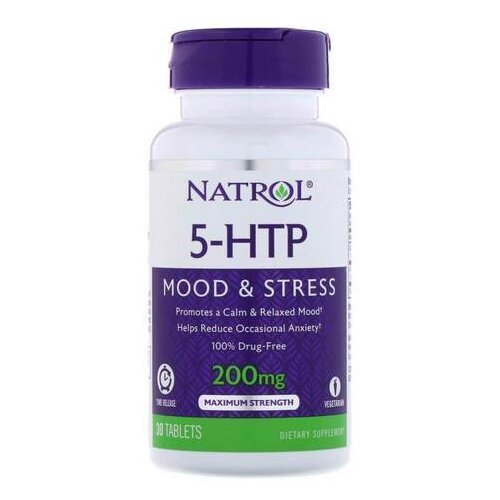  Natrol 5-HTP Time Release, 200 , 30 . 4030