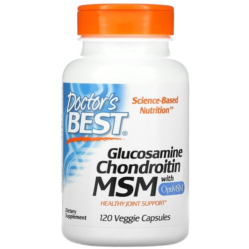  Doctor's Best Glucosamine, Chondroitin with MSM OptiMSM, 170 , 120 . 10010