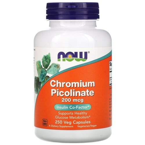  NOW Chromium Picolinate, 190 , 100 , 200 , 250 . 2926