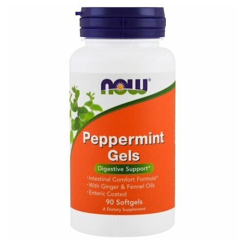 NOW Peppermint Gels 90  1990