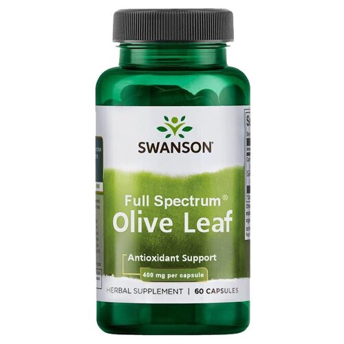 Swanson Olive Leaf 400 mg Full Spectrum (  400 ) 60  (Swanson) 1295