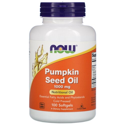  NOW Pumpkin Seed Oil 1000 , 210 , 1000 , 100 . 2590