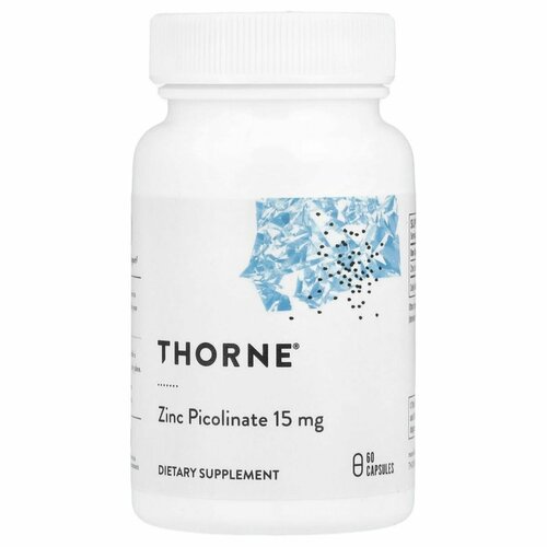 Thorne Research,  , Zinc Picolinate 15 mg, 60 , ,    1930 