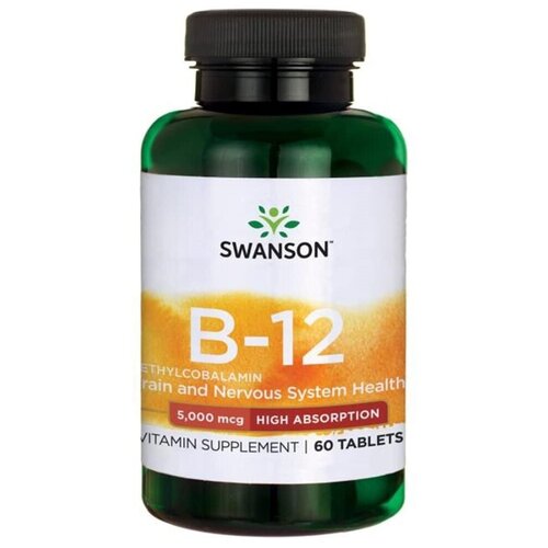 Swanson Vitamin B12 5000  60  (Swanson) 1408