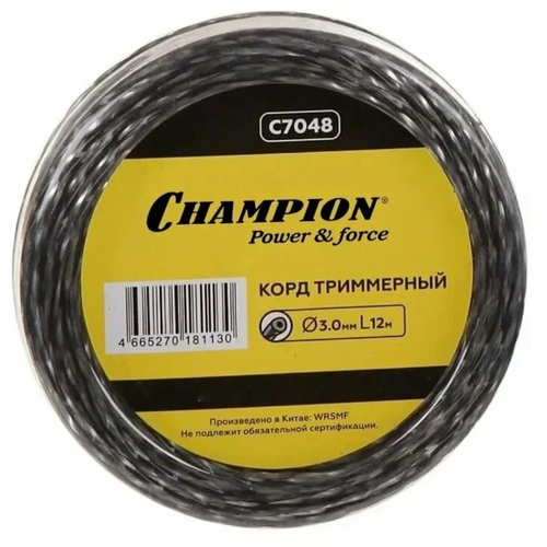  . CHAMPION Tri-Twist 3,0*12   7048 350