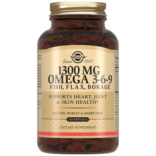 Solgar Omega 3-6-9 Fish, Flax, Borage ., 1300 , 760 , 120 . 4398