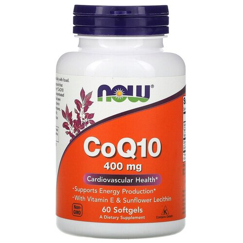  NOW CoQ10 400       , 190 , 400 , 60 . 6316