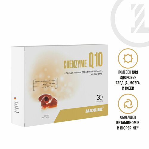  Q10 +   Maxler Coenzyme Q10 (with BioPerine) 30 . 940