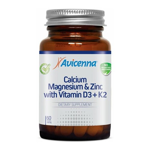 Avicenna Calcium Magnesium & Zink with Vitamin D3 + K2 ., 217 , 60 . 2300