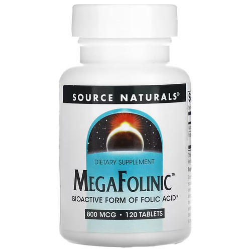  Source Naturals MegaFolinic, 60 , 120 . 2621