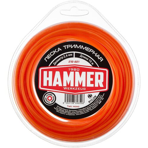  Hammer 216-821 2.4  15  1 . 2.4  189