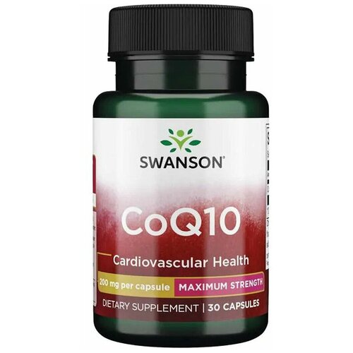 SWANSON Coq10 200 mg Maximum Strength (30 ) 2375