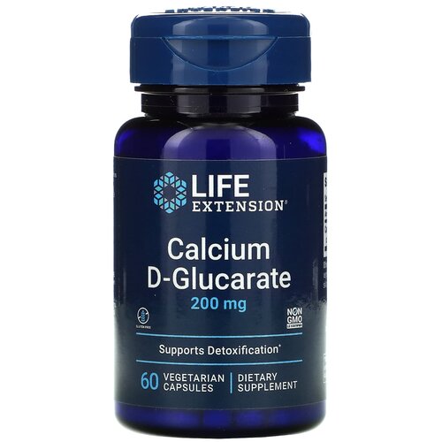  Life Extension Calcium D-Glucarate, 50 , 100 , 200 , 60 . 3150