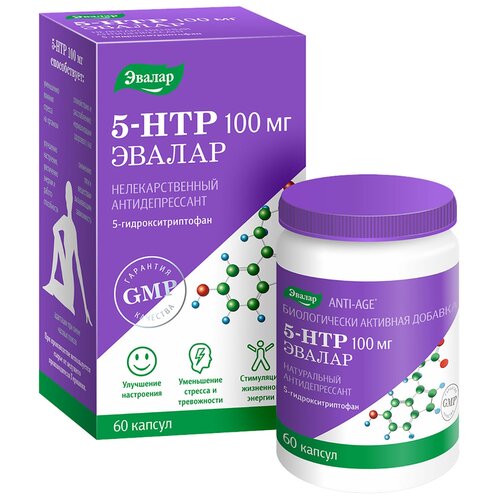 Anti-age 5-HTP (5-) ., 100 , 60 . 1472