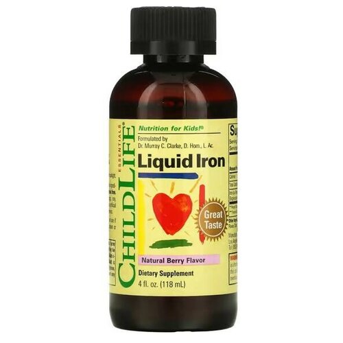  ChildLife Essentials Liquid Iron, 118 , 118  2000