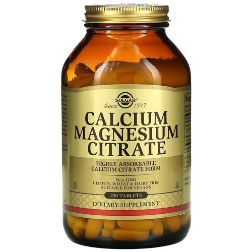 Solgar Calcium Magnesium Citrate ., 1140 , 250 ., ,    4161 