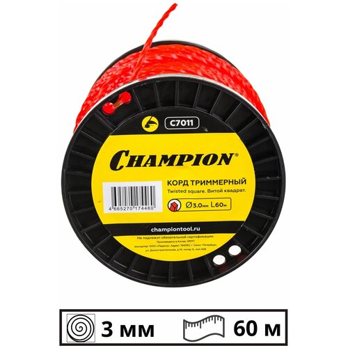   CHAMPION Twisted Square (3, 60,  ) +  C7011,   999